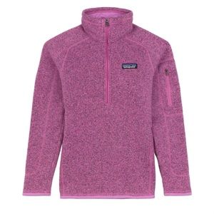 Purple Patagonia Half Zip Fleece Size Medium